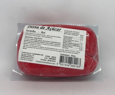 Pasta de Açúcar Vermelha 500gr